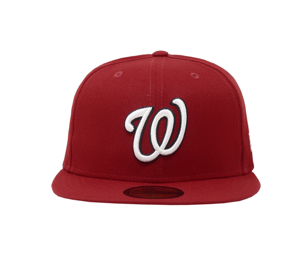 New Era 59Fifty Men's MLB Washington Nationals Red Fitted Cap