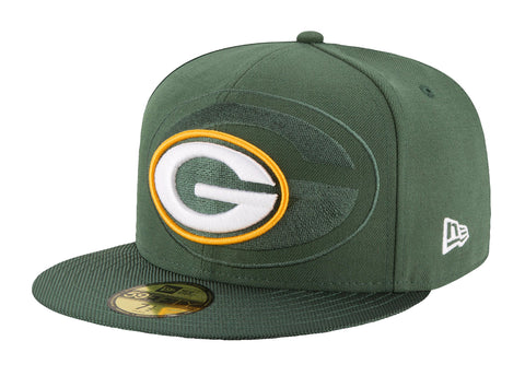 New Era 59Fifty Men's Team Green Bay Packers Green/Gold Fitted Cap