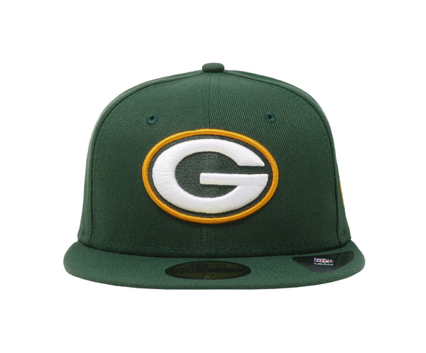 New Era 59Fifty Men NFL Green Bay Packers Green Fitted Cap