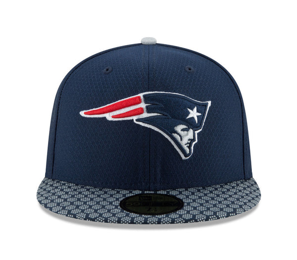 New Era 59Fifty Men's New England Patriots Navy Fitted Cap