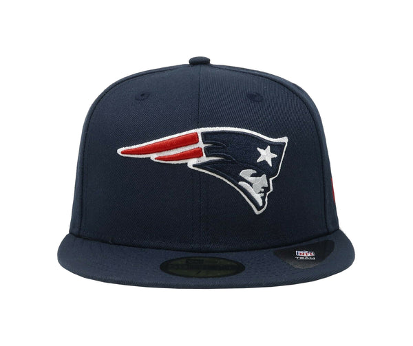 New Era 59Fifty Men's Team New England Patriots Navy Fitted Cap