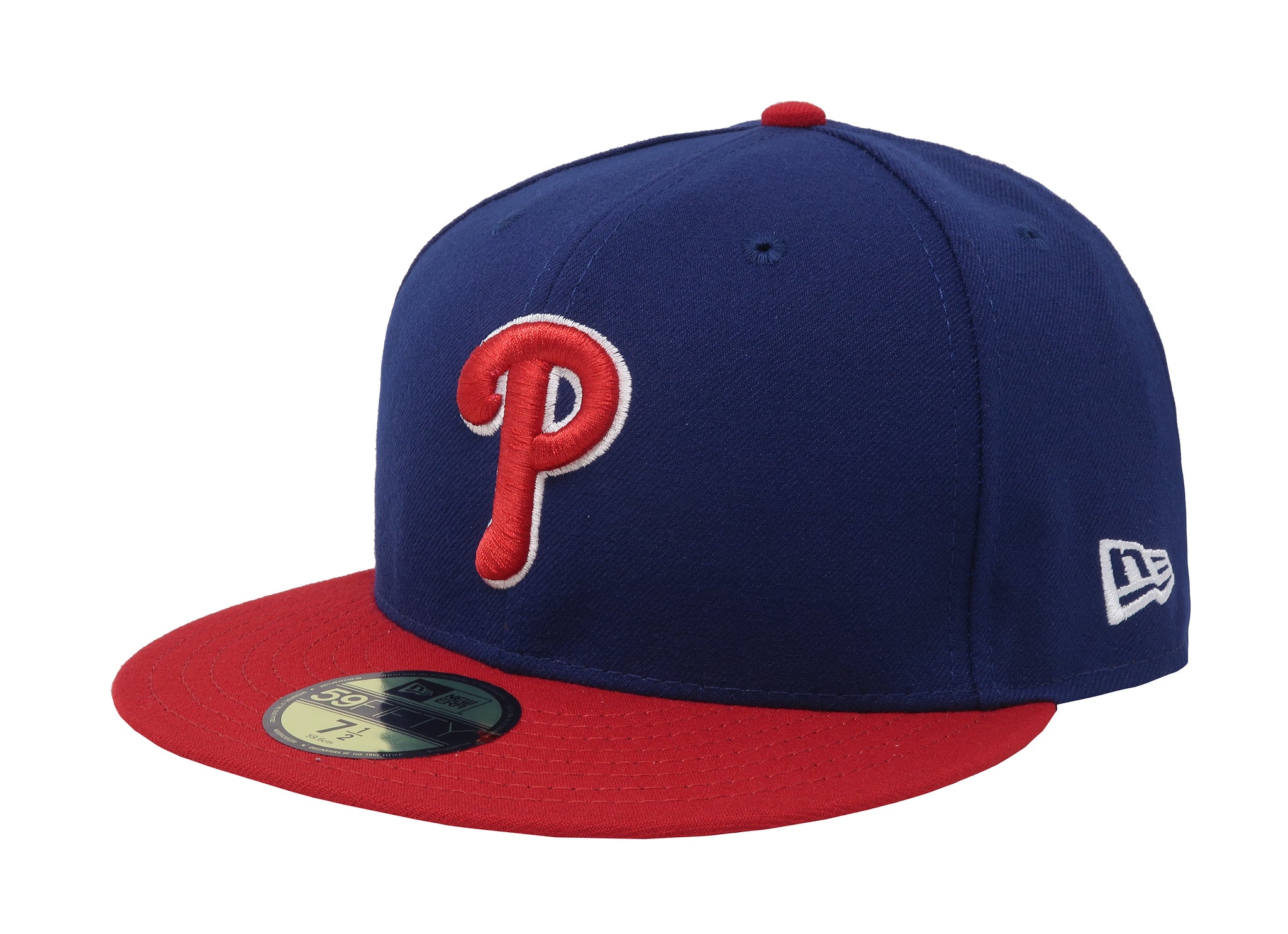 New Era 59Fifty Men's MLB Basic Philadelphia Phillies Royal Blue Fitted Cap