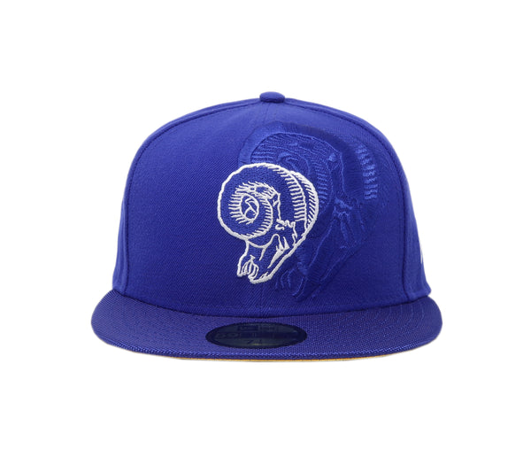 New Era 59Fifty Men's Team Los Angeles Rams Royal/Royal Fitted Cap