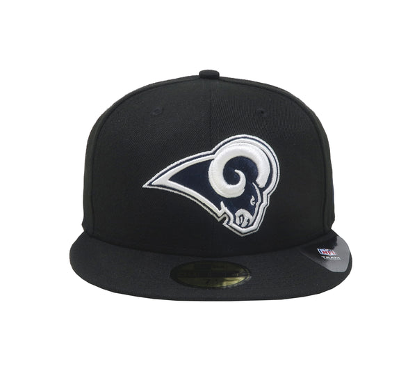 New Era 59Fifty Men's Los Angeles Rams Black Camo Fitted Cap