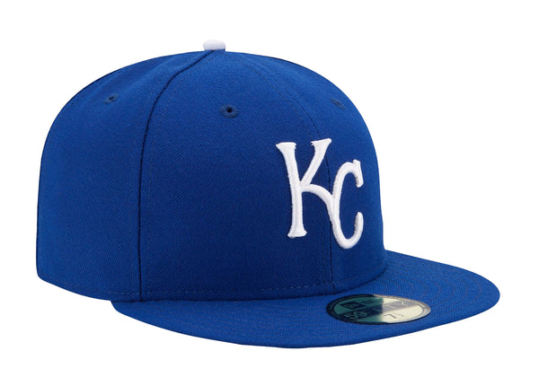 New Era 59Fifty Men's Kansas City Royals Royal Blue Fitted Cap