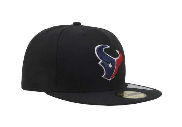 New Era 59Fifty Men's Houston Texans Black Fitted Cap