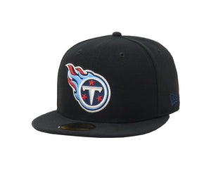 New Era 59Fifty Men's Tennessee Titans Black Fitted Cap