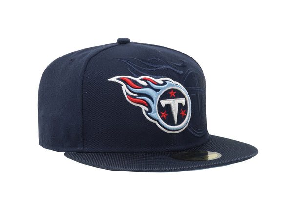 New Era 59Fifty Men's Tennessee Titans Navy Fitted Cap