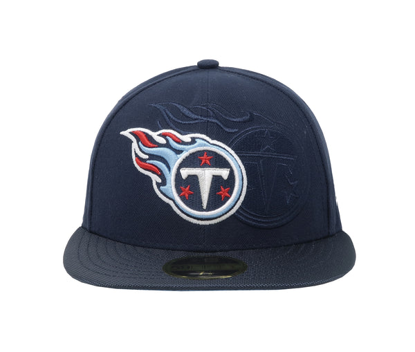 New Era 59Fifty Men's Tennessee Titans Low Profile Navy Fitted Cap