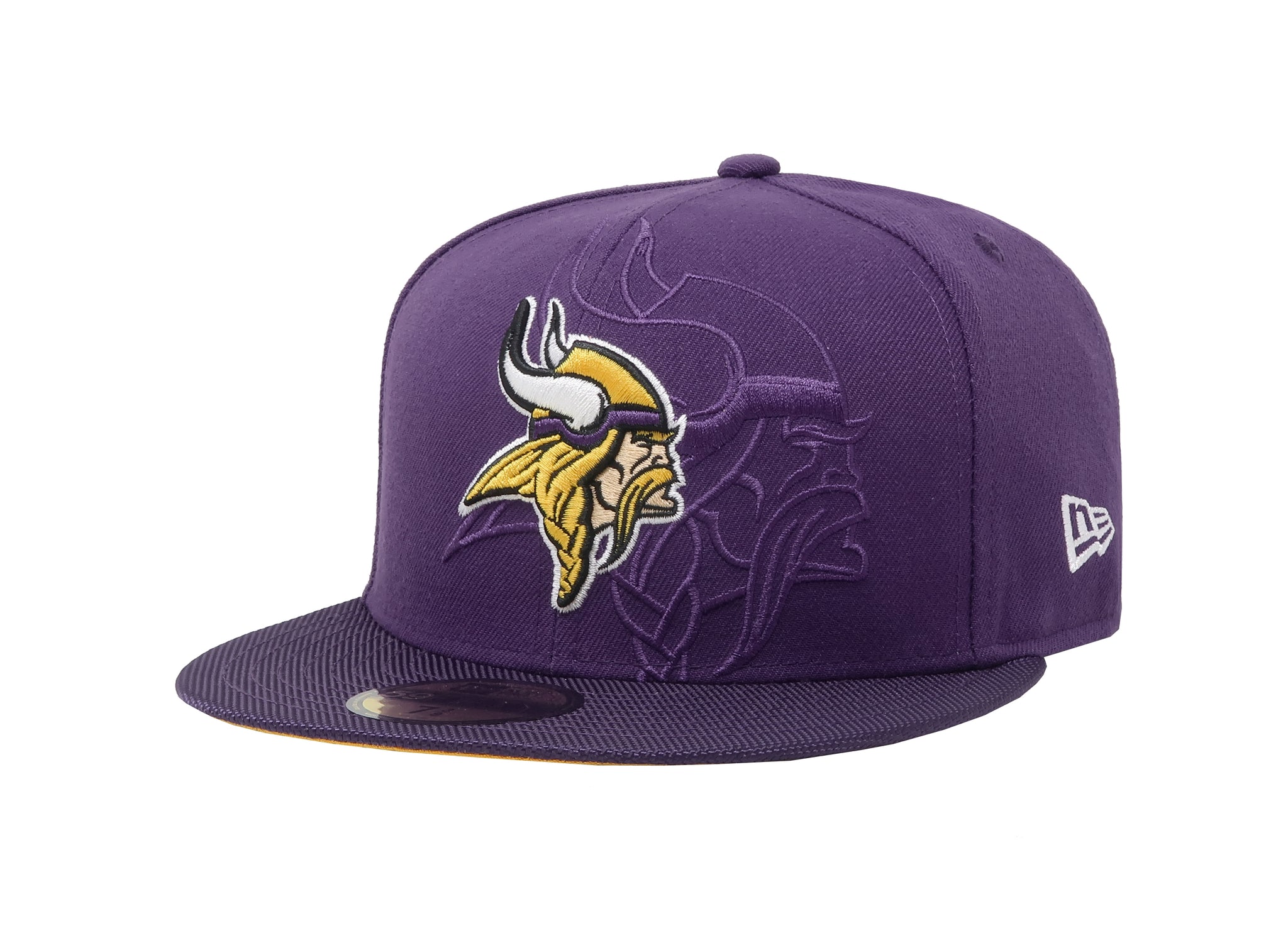 New Era 59Fifty Men's Team Minnesota Vikings Purple Fitted Cap