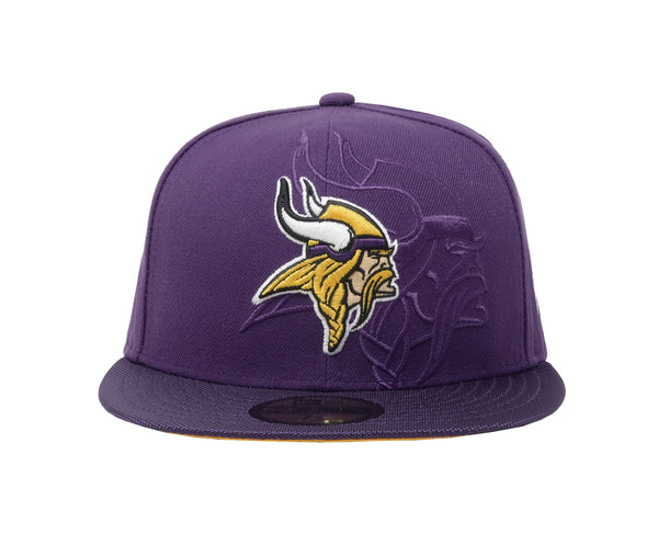 New Era 59Fifty Men's Team Minnesota Vikings Purple Fitted Cap