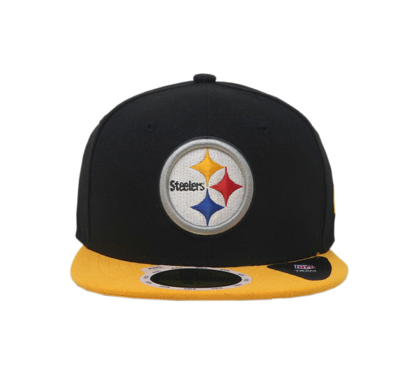 New Era Kids 59Fifty Pittsburgh Steelers Black/Gold Fitted Cap