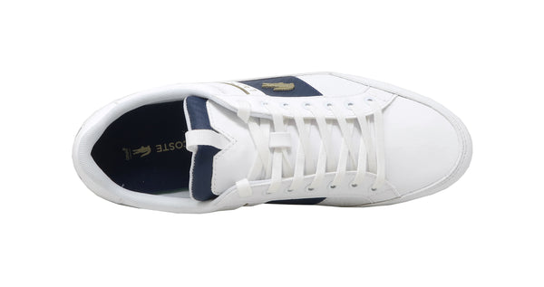 Lacoste Men's Chaymon Leather White/White Shoes