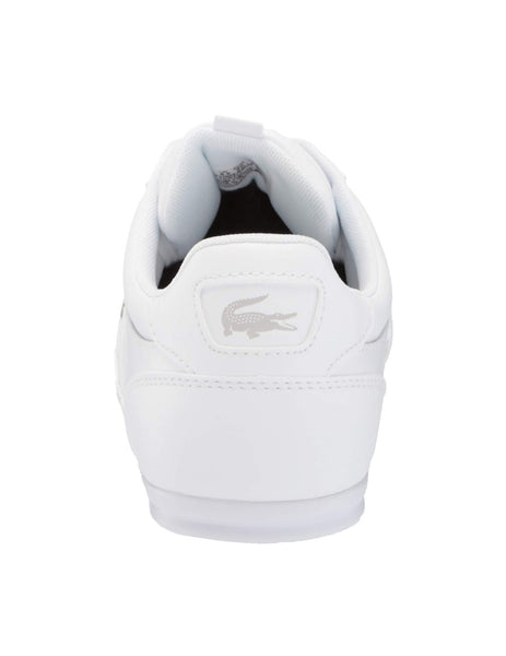Lacoste Men's Chaymon Leather White Shoes