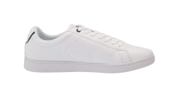 Lacoste Men's Carnaby Leather White/Navy Shoes