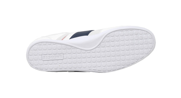 Lacoste Men's Chaymon Tech Leather White/Navy Shoes
