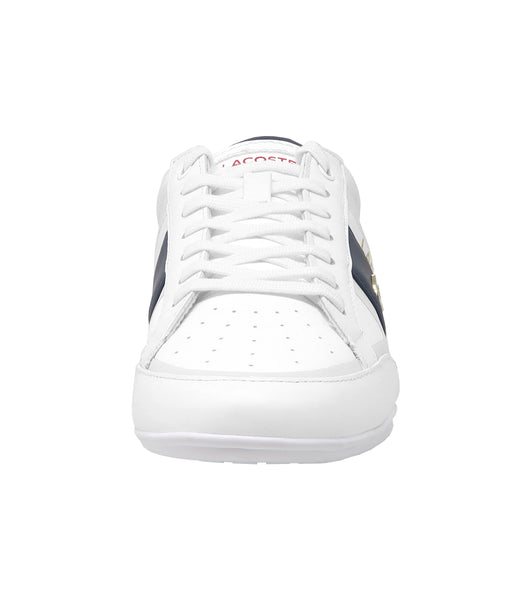 Lacoste Men's Chaymon Tech Leather White/Navy Shoes