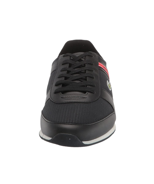 Lacoste Men's Menerva Sport Nylon Black/Red Shoes