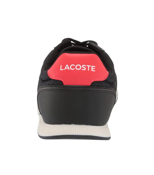 Lacoste Men's Menerva Sport Nylon Black/Red Shoes