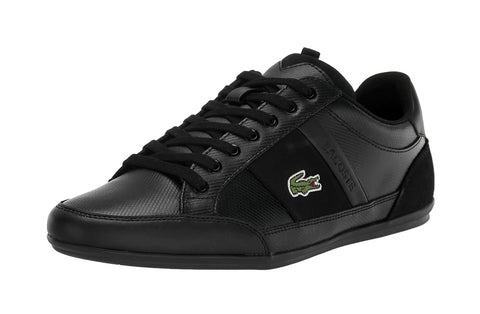 Lacoste Men's Chaymon Leather Black Shoes