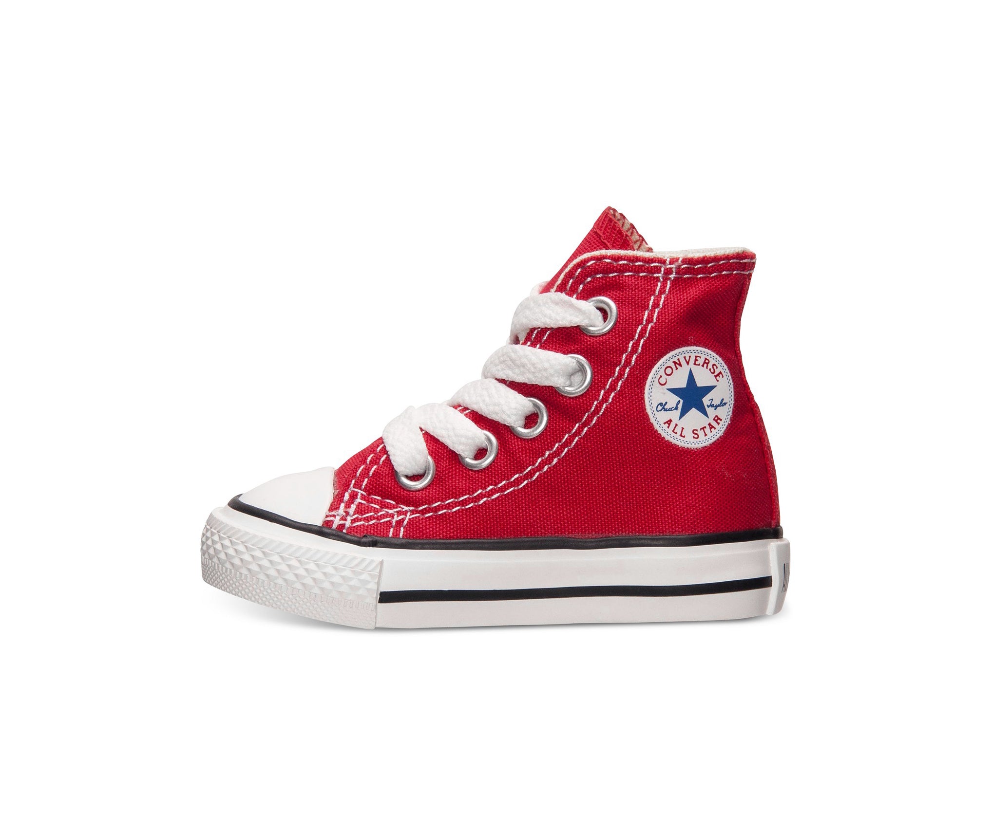Converse All Star Red Hi Top Toddler Shoes