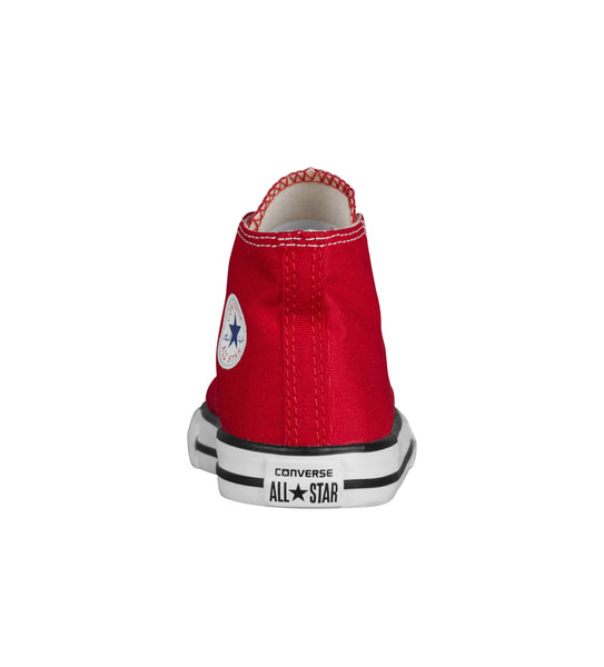 Converse All Star Red Hi Top Toddler Shoes
