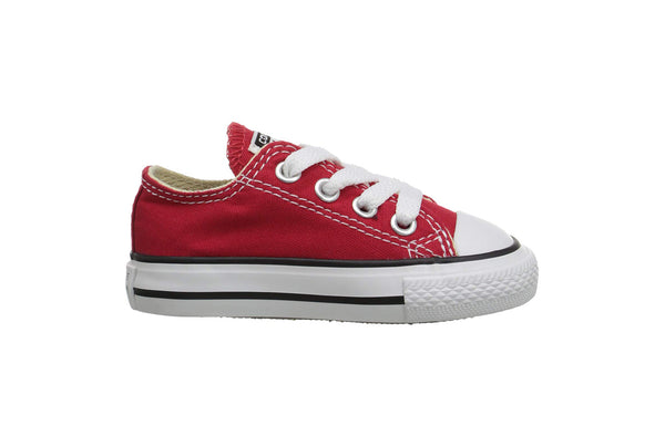 Converse All Star Red Low Top Toddler Shoes