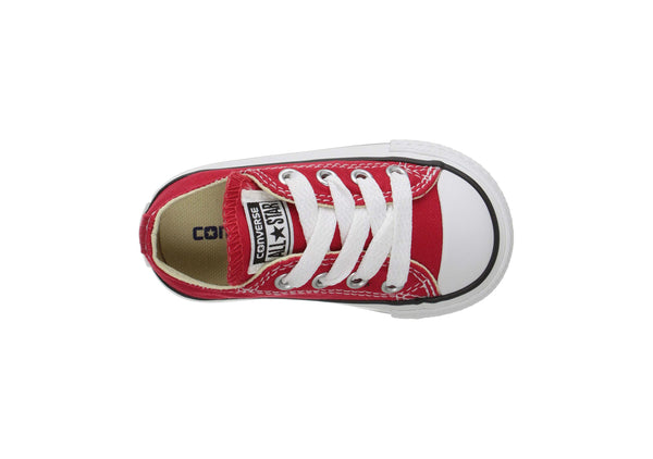 Converse All Star Red Low Top Toddler Shoes
