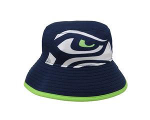 New Era Men's Bucket Hat Seattle Seahawks Navy Blue/Green Hat