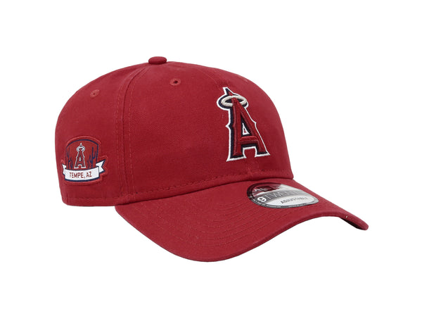 New Era 9Twenty Women Cap Los Angeles Angels Of Anaheim Red Adjustable Hat