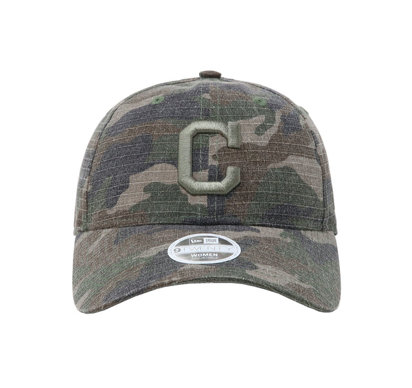 New Era 9Twenty Women Cleveland Indians Camouflage Adjustable Cap