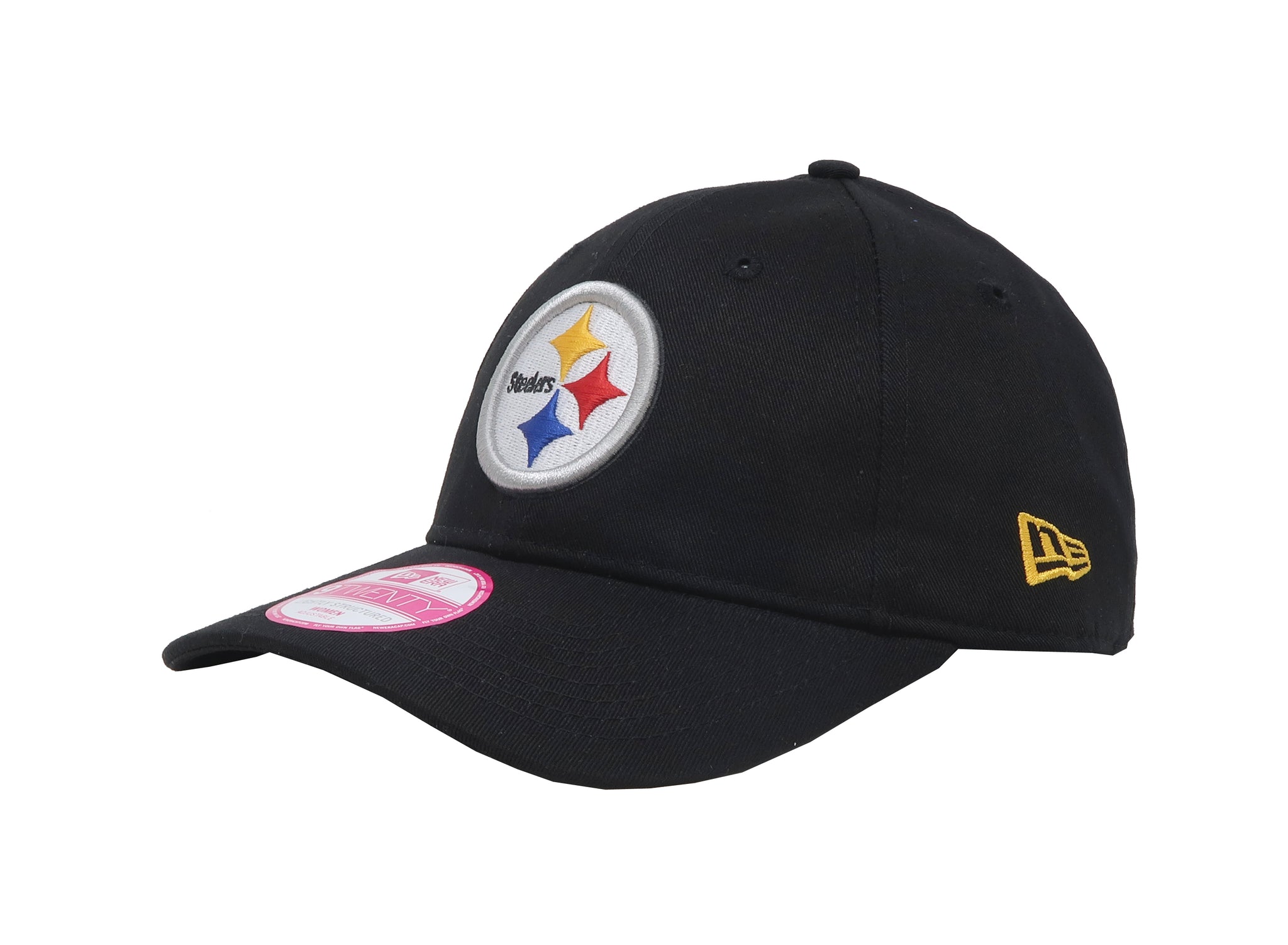 New Era 9Twenty Women Pittsburgh Steelers Black Adjustable Cap