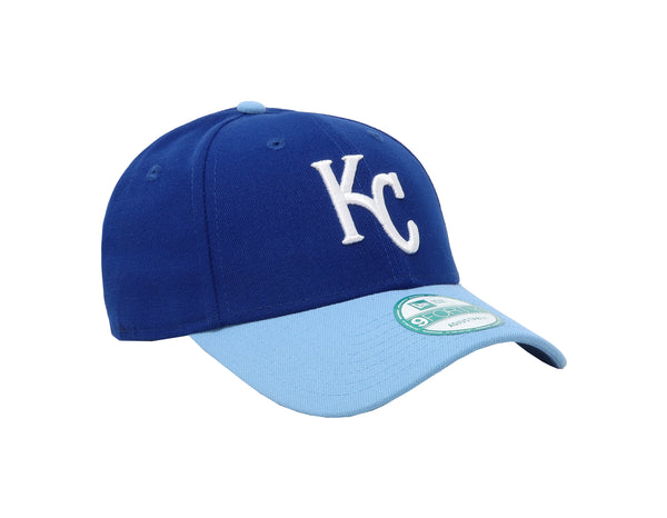 New Era 9Forty Men's Kansas City Royals Royal/Sky Blue Adjustable Cap