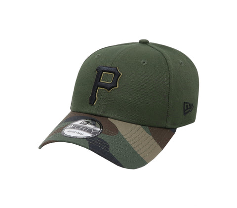 New Era 9Forty Men's Pittsburgh Pirates Green/Camouflage Adjustable Cap