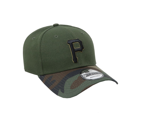 New Era 9Forty Men's Pittsburgh Pirates Green/Camouflage Adjustable Cap