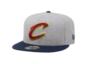 New Era 9Fifty Men's NBA Cleveland Cavaliers 2Tone Grey Adjustable SnapBack Cap