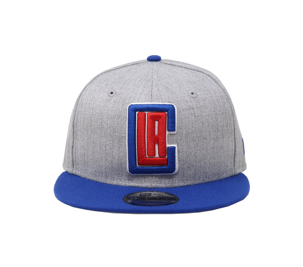 New Era 9Fifty Men's NBA Los Angeles Clippers 2Tone Grey Adjustable SnapBack Cap