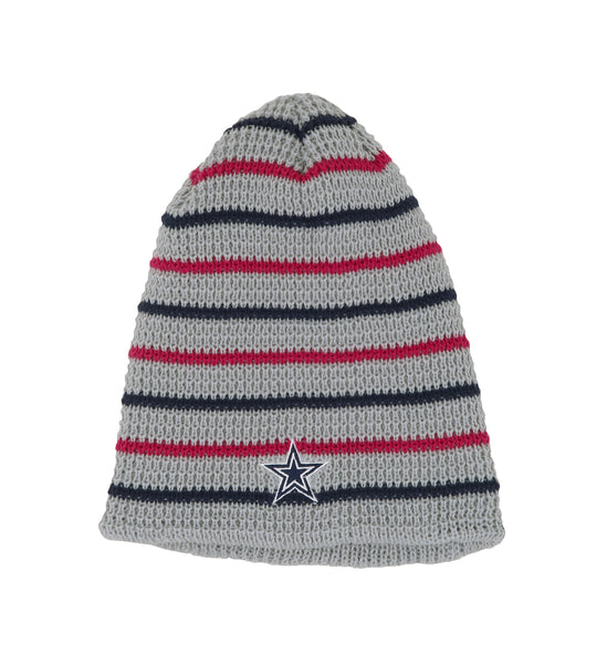 Dallas Cowboys Grey/Navy Womens Beanie One Size