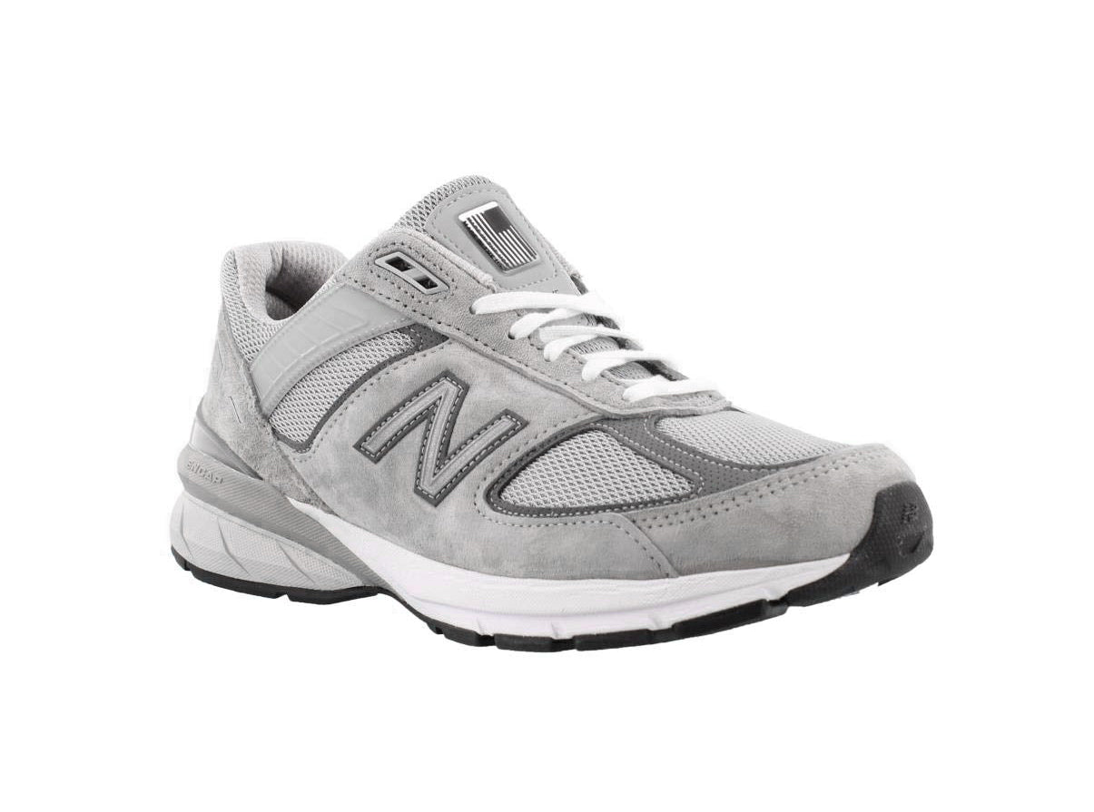 New Balance Men's 990v5 Running Shoes Made In USA Grey/Castlerock – Shoe  Hut Online