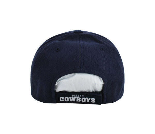 Dallas Cowboys Basic Wool Logo White/Navy Blue Men Cap One Size